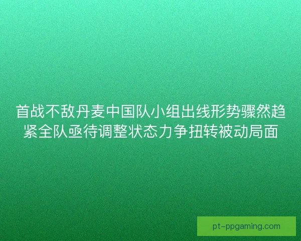 首战不敌丹麦中国队小组出线形势骤然趋紧全队亟待调整状态力争扭转被动局面